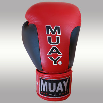 MUAY® Premium bokshandschoenen Zwart/Rood