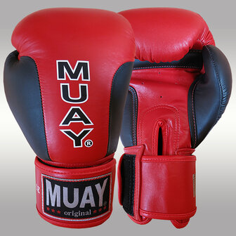 MUAY&reg; Premium bokshandschoenen Zwart/Rood