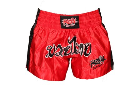 Ronin Thaishort Siam rood/zwart