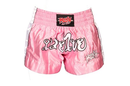 Ronin Thaishort Siam roze/wit