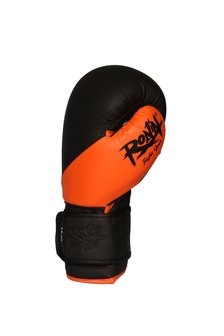 Bokshandschoen Ronin &#039;PUNCHING&#039; Zwart/Oranje