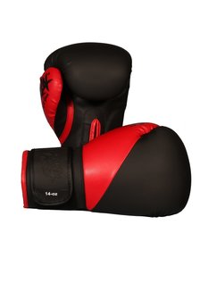 Bokshandschoen Ronin &#039;PUNCHING&#039; Zwart/Rood