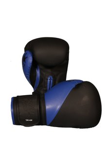 Bokshandschoen Ronin &#039;PUNCHING&#039; Zwart/Blauw