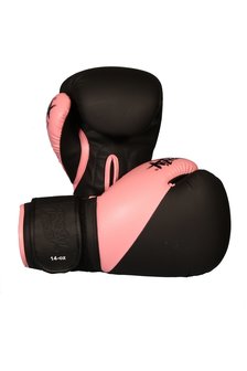 Bokshandschoen Ronin &#039;PUNCHING&#039; Zwart/Roze