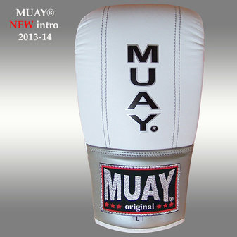 MUAY&reg; Punch zakhandschoenen met open duim Wit