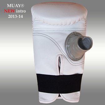 MUAY&reg; Punch zakhandschoenen met open duim Wit