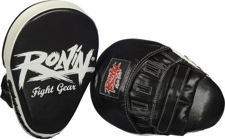 RONIN COACHING MITTS CURVED - ZWART/WIT