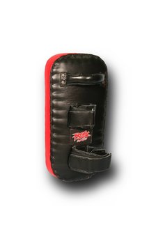 RONIN ARM-STRIKING PAD LEER - ZWART/ROOD