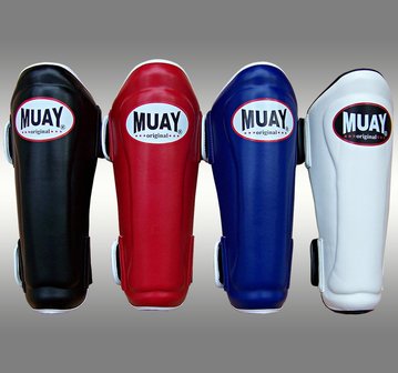 MUAY&reg; PRO scheenbeschermers - shin and instep - Wit