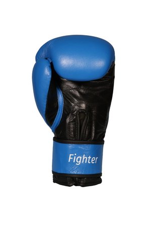 Bokshandschoenen Ronin 'FIGHTER' Blauw/Zwart