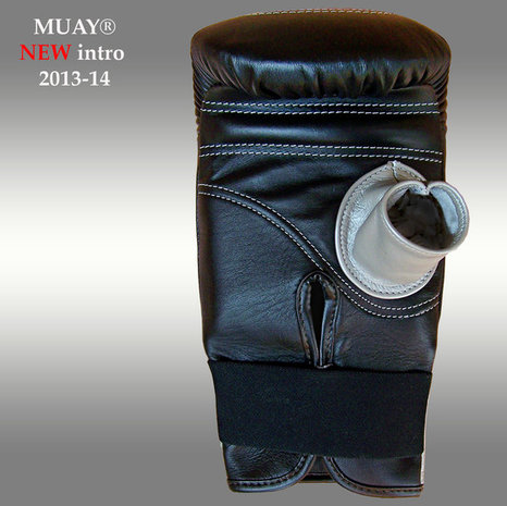 MUAY® Punch zakhandschoenen met open duim Zwart