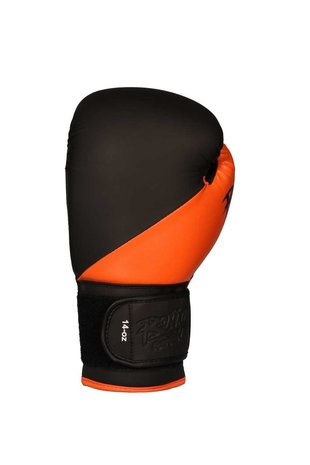 Bokshandschoen Ronin 'PUNCHING' Zwart/Oranje