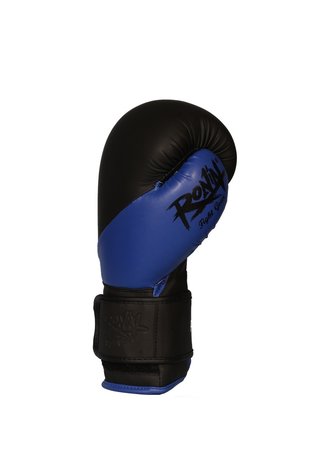 Bokshandschoen Ronin 'PUNCHING' Zwart/Blauw