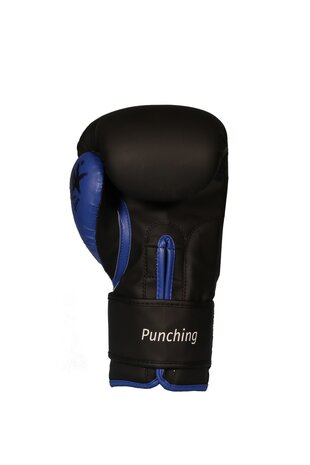 Bokshandschoen Ronin 'PUNCHING' Zwart/Blauw