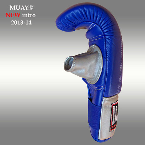 MUAY® Punch zakhandschoenen met open duim Blauw