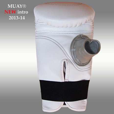 MUAY® Punch zakhandschoenen met open duim Wit