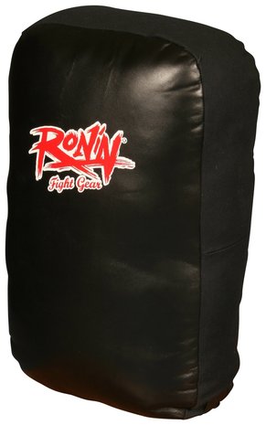 RONIN HEAVY DUTY STRIKING PAD TRAPKUSSEN RUNDLEER - ZWART