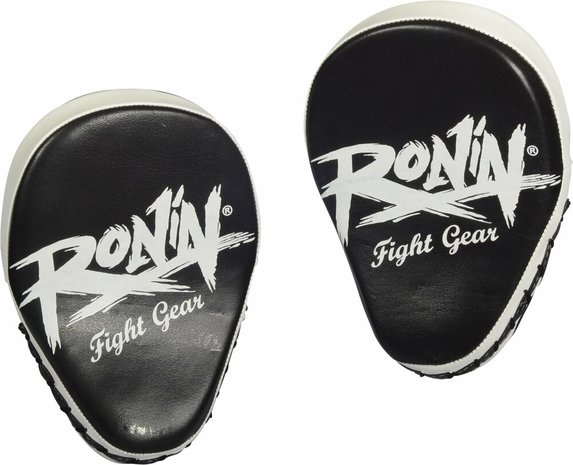 RONIN COACHING MITTS CURVED - ZWART/WIT