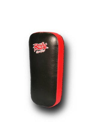 RONIN ARM-STRIKING PAD LEER - ZWART/ROOD