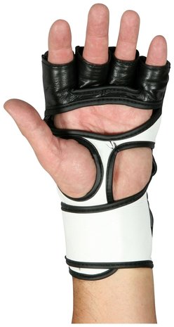 RONIN STRIKER MMA HANDSCHOEN - ZWART/WIT