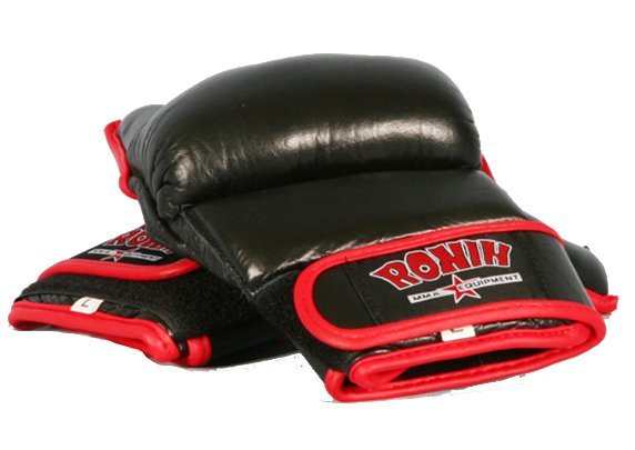 RONIN MMA HANDSCHOEN - ZWART/ROOD