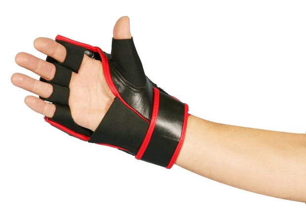 RONIN MMA HANDSCHOEN - ZWART/ROOD