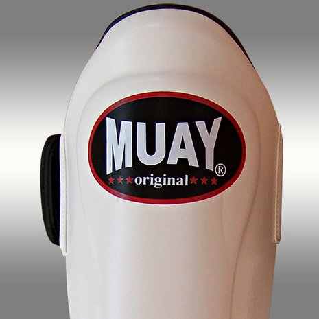 MUAY® PRO scheenbeschermers - shin and instep - Wit